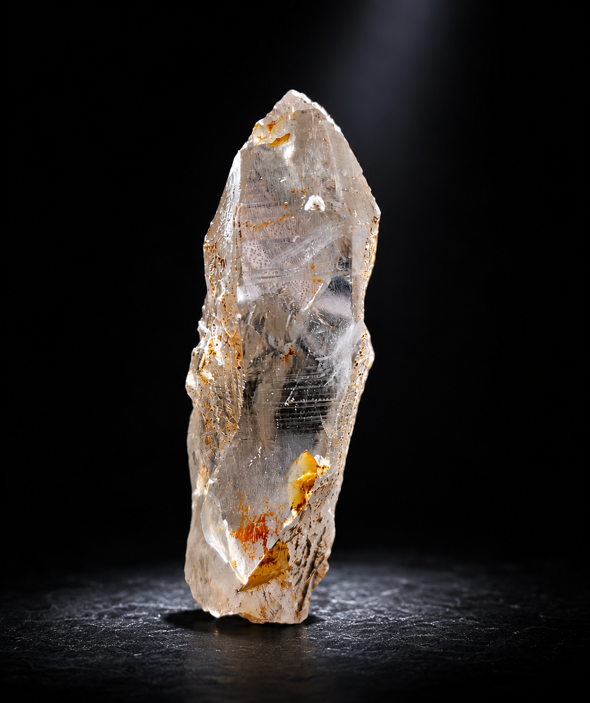 Natural Clear Quartz Crystal Point 200g | Collector Mineral